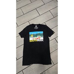 South Park Graphic T Shirt Black M/M/M‎ 38/40 Cartoon Character Print Tee